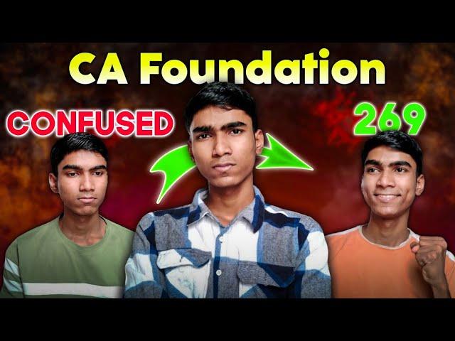 The only GUIDE you NEED to clear CA Foundation | #castudents #cafoundation