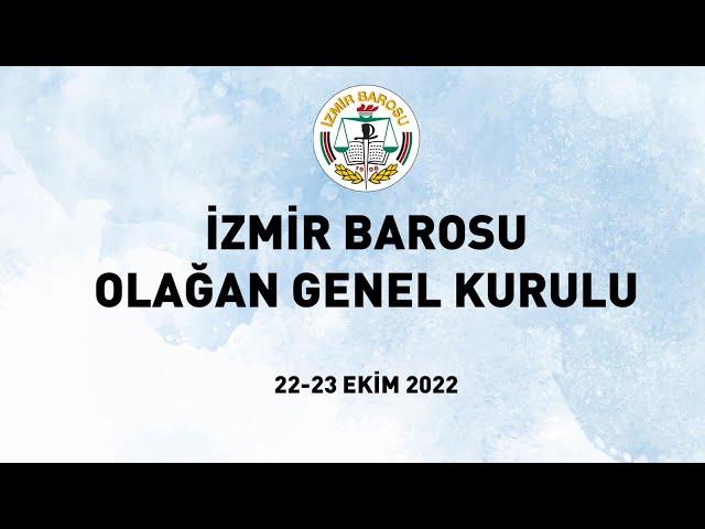 İzmir Barosu Olağan Genel Kurulu