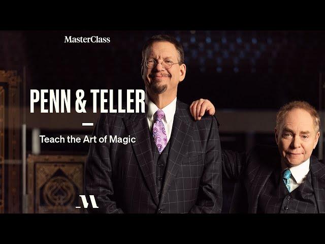 Penn & Teller Teach the Art of Magic | Official Trailer | MasterClass