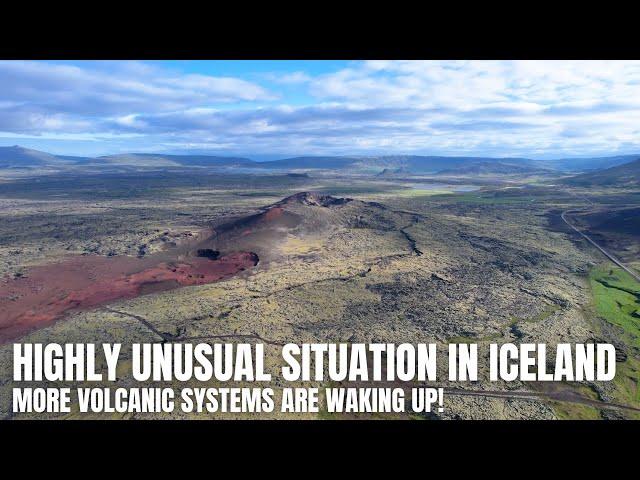 Unusual situation In Iceland - 2 Ancient And Dormant Volcano Systems Waking Up