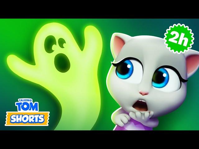 Spooky Halloween Movies  Talking Tom Shorts Compilation