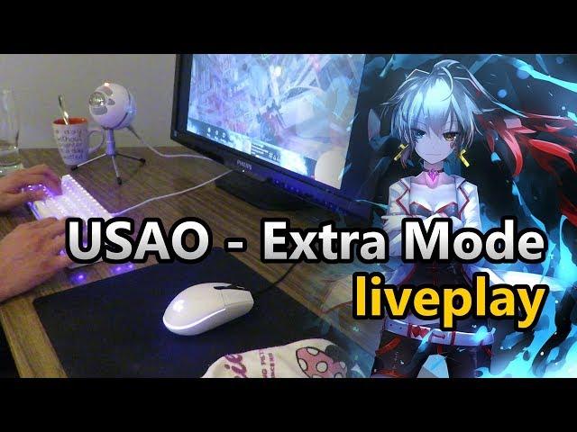 osu! liveplay | USAO - Extra Mode  +HD #1 FC