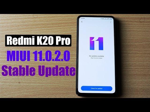 Miui 11 Stable Update for Redmi K20 Pro First Look and Quick Review | MIUI 11.0.2.0 CHINA STABLE