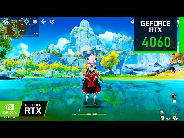 Genshin Impact | RTX 4060 8GB ( 4K Maximum Settings )