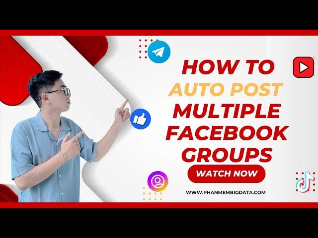 How to auto posting on facebook groups | Facebook group auto post