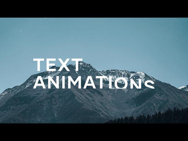 How to create Text animation in Photoshop