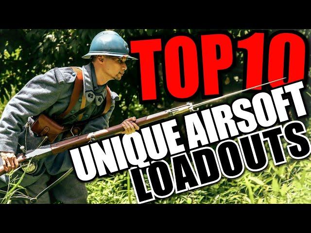 Top 10 Unique Airsoft Loadouts - Airsoft Loadouts and Kits Countdown