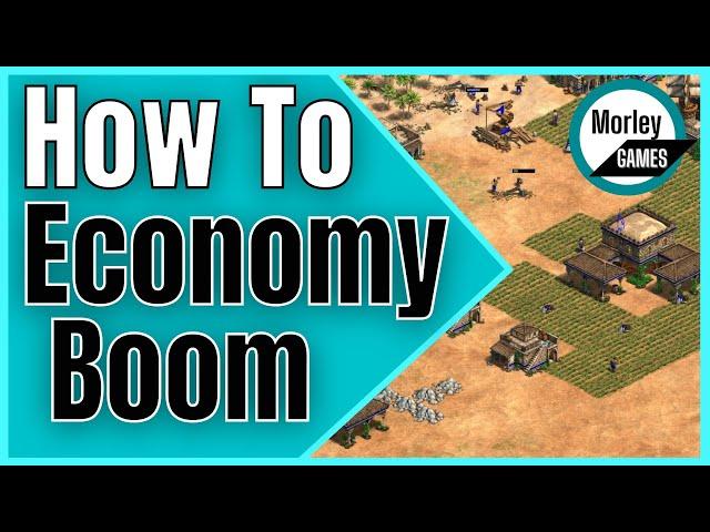 How To Economy Boom | AOE2 Fast Castle Build Order Tutorial