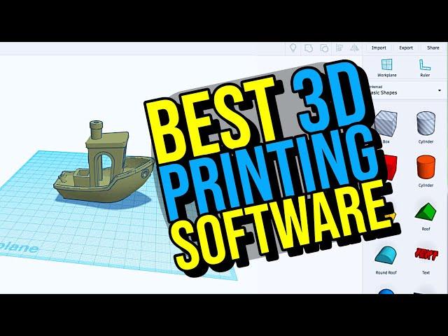 2023 Best FREE 3D Printing Software for Beginners | Ender 3