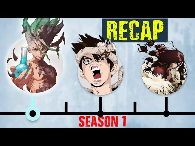 Dr. STONE Recap Summary in 20 Minutes! (Season 1)