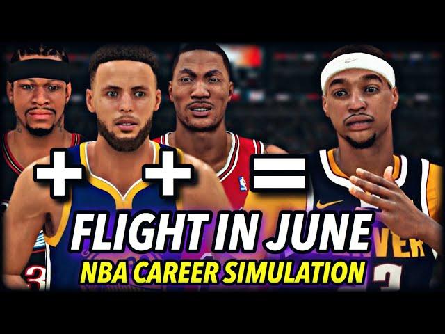 FLIGHTREACTS IN JUNE NBA CAREER SIMULATION | HE WASN'T LYING... OR WAS HE | NBA 2K20