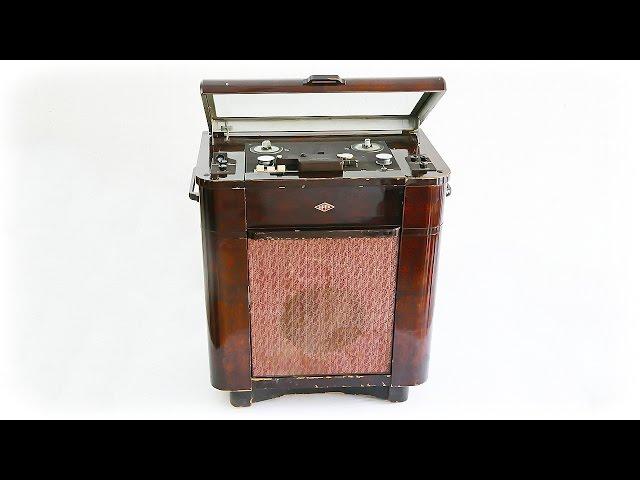 Studio reel tape recorder AMZ-6A 1949