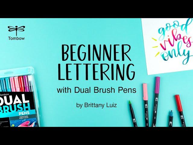 Beginner Dual Brush Pen Lettering Workshop