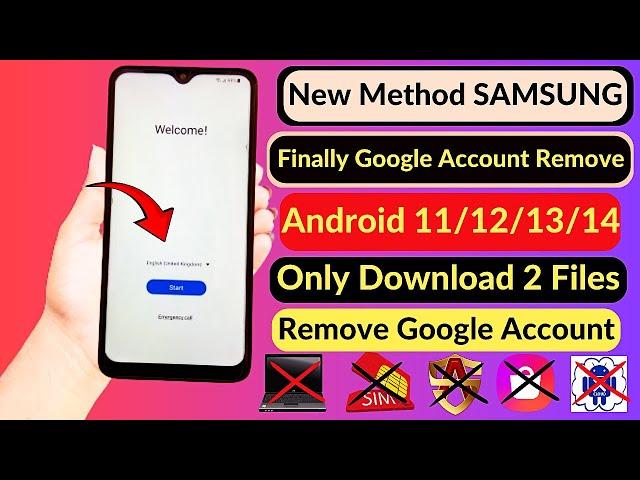 Samsung FRP Tool 2024 All Samsung FRP Bypass ADB Enable Fail - No *#0*# android 12 13 14