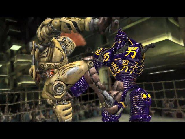 REAL STEEL THE VIDEO GAME [XBOX360/PS3] - MIDAS vs TWIN CITIES & NOISY BOY