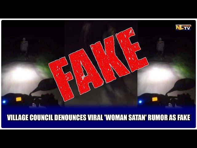 VILLAGE COUNCIL DENOUNCES VIRAL 'WOMAN SATAN' RUMOR AS FAKE