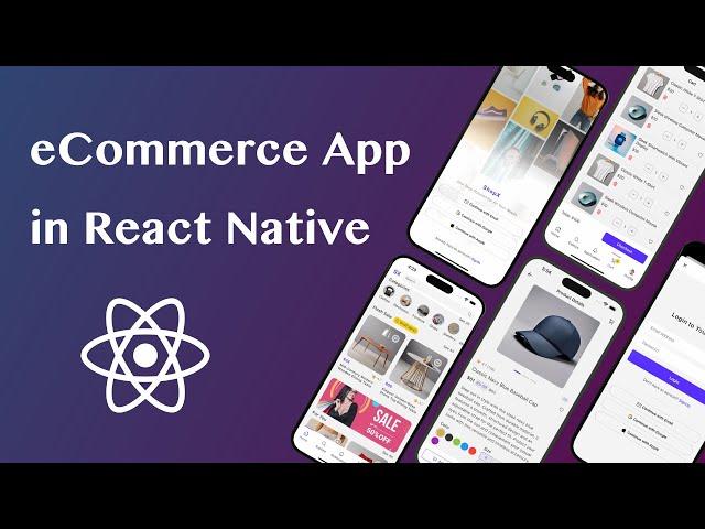  Complete eCommerce App UI in React Native | React Native Project