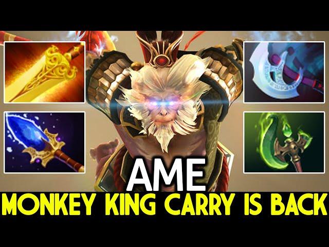 AME [Monkey King] MK Carry is Back! No Mercy 18 Kills Dota 2