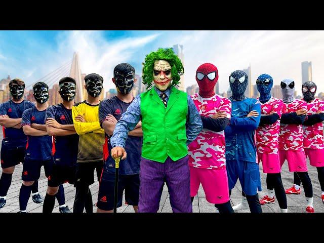 SUPERHERO's Story #4 || Football SuperHeroes In Real Life...?? ( Action Funny...) - Follow Me