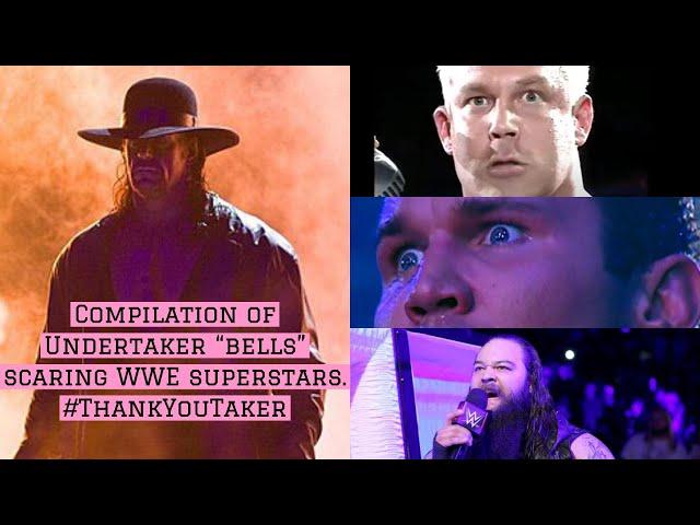 WWE SUPERSTARS REACT TO THE UNDERTAKER ENTRANCE (PART 1)