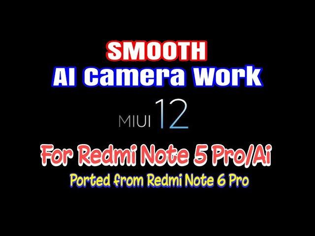 #6 MIUI 12 GLOBAL STABLE for REDMI NOTE 5 PRO (Whyred) port from REDMI NOTE 6 PRO (Tulip) INI SMOOTH