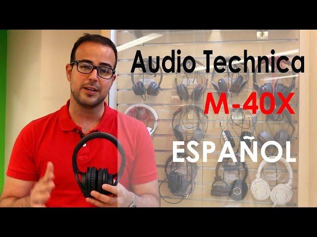 Audífonos Audio Technica, ATH M40X review en español