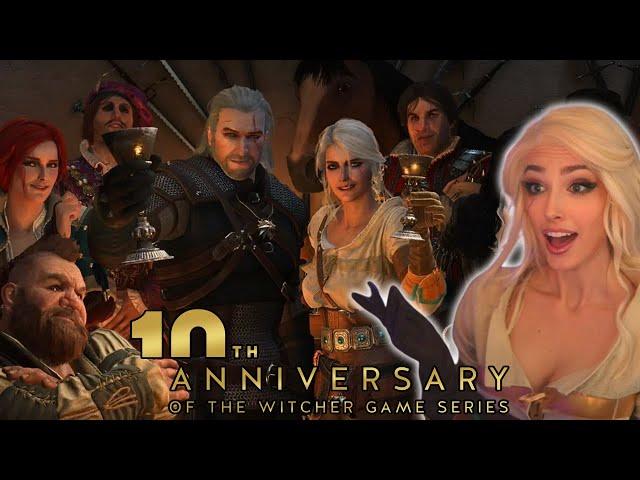 Celebrating The 10th Anniversary Of The Witcher - My Reaction After Beating The Game!!