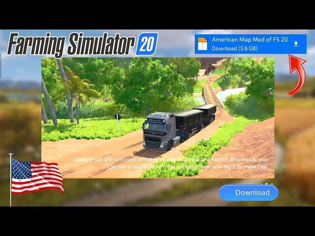 FS 20 Map Mod Download - Farming simulator 20 American Map - Fs20 Sugarcane Mod