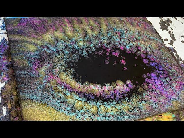 Triple Puddle Dump & Swirl Pour: A Beginner's Guide to Acrylic Pouring with Stunning Cells & Pearls