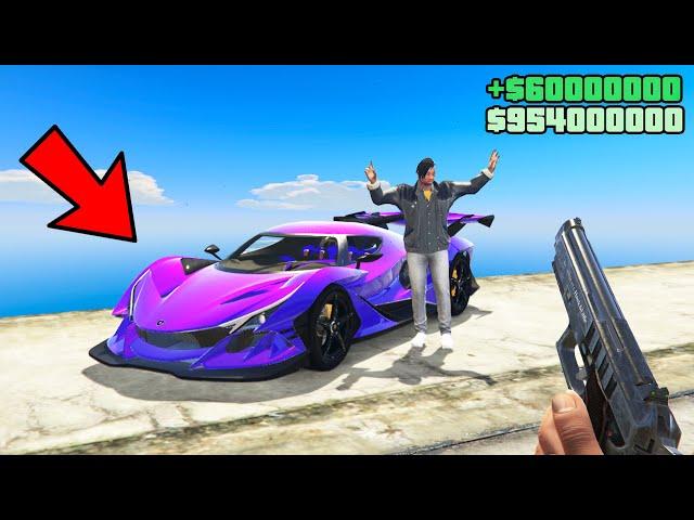 STEALING a Secret Legendary Celebrity Car in GTA 5