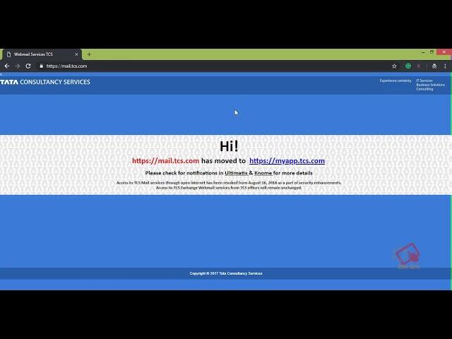 How to Access My TCS Wemail