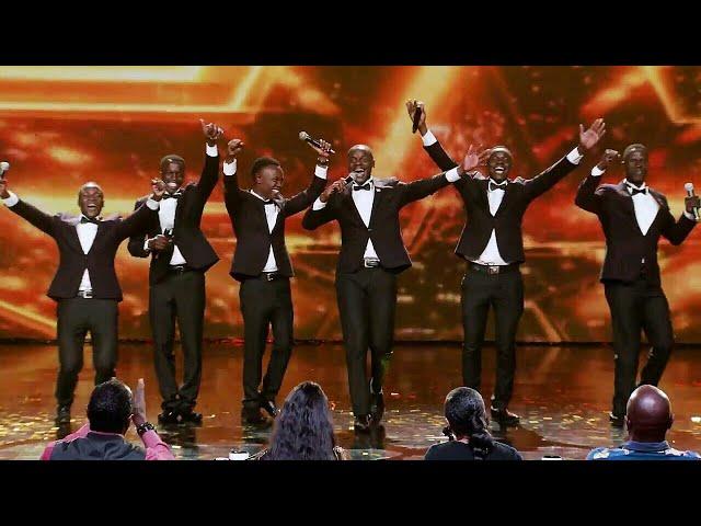 Jehovah Shalom Acapella From Uganda Get a Golden Buzzer | Africa's Got Talent