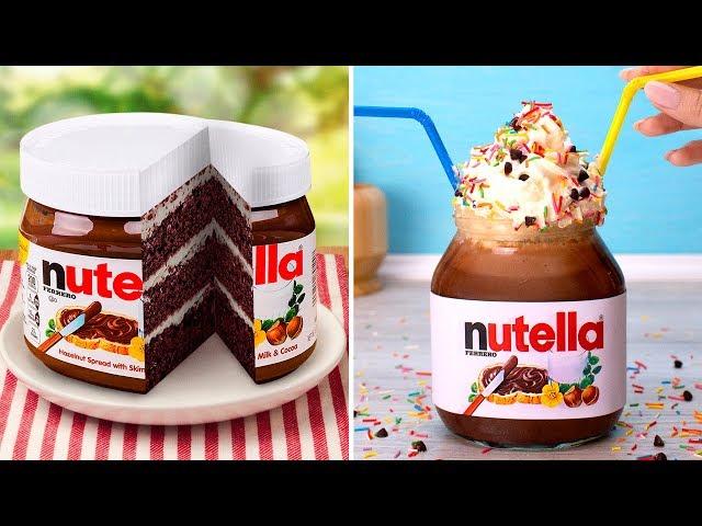 4 postres de Nutella simplemente Geniales