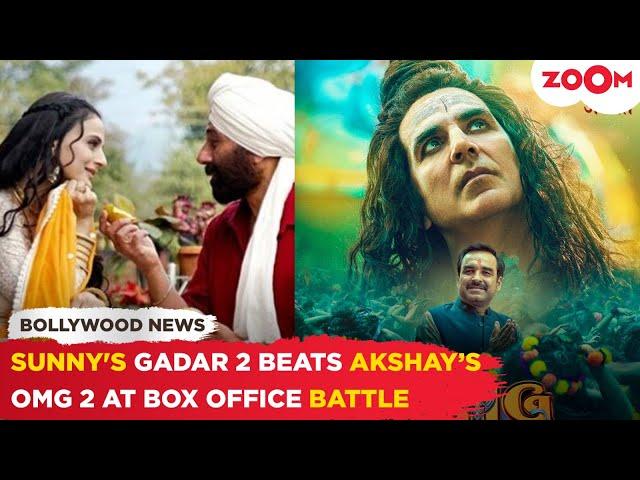 Gadar 2 vs OMG 2 box office collection | Sunny Deol  BEATS Akshay Kumar's film