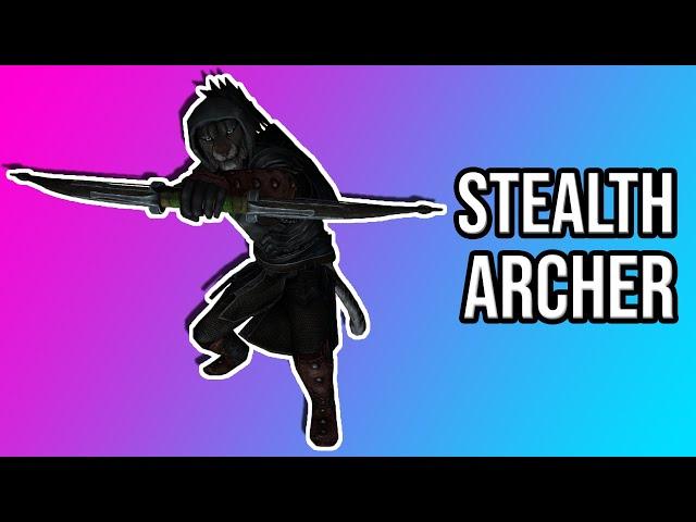 Skyrim Anniversary Edition: No Craft Stealth Archer Build | Legendary Difficulty