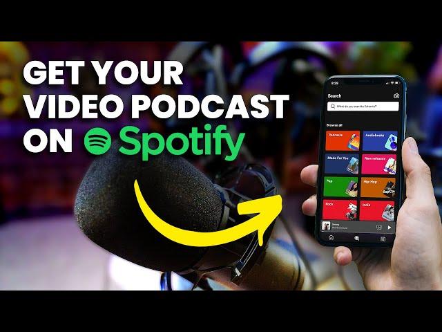 How To Upload Your Video Podcast to Spotify (in 2025)