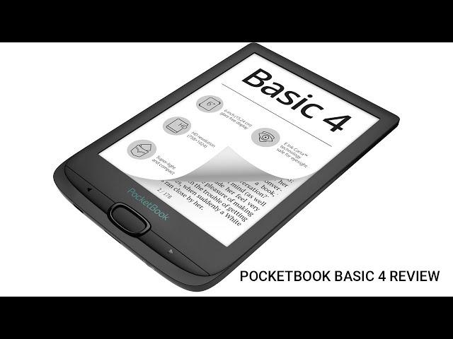 Pocketbook Basic 4 e-Reader Review