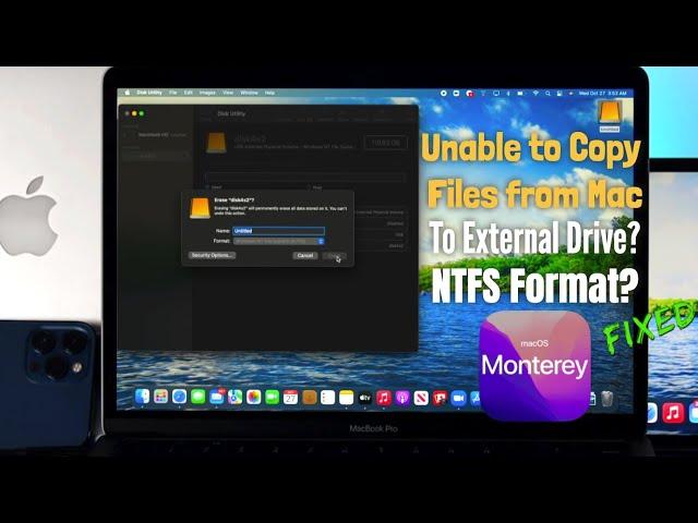 Unable to Copy Files from Mac to External Hard Drive? NTFS Format? [Fixed]