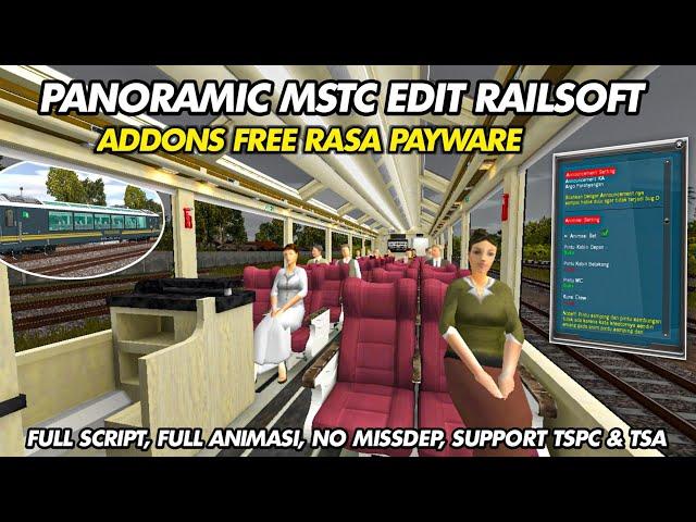 SHARE & REVIEW ADDONS K1 PANORAMIC MSTC EDIT RAILSOFT | Share Addons K1 PANORAMIC Trainz Simulator