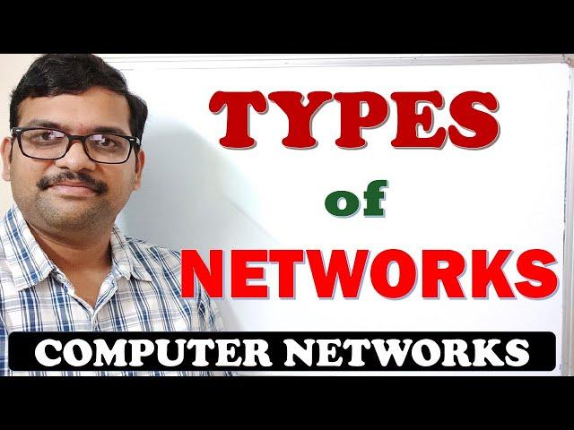 02 - TYPES OF NETWORKS - COMPUTER NETWORKS