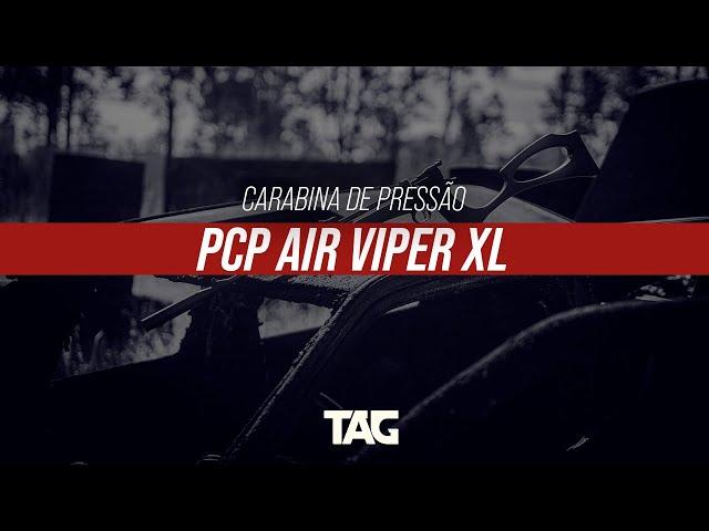 Cronografagem carabina de pressão PCP Air Viper XL da TAG