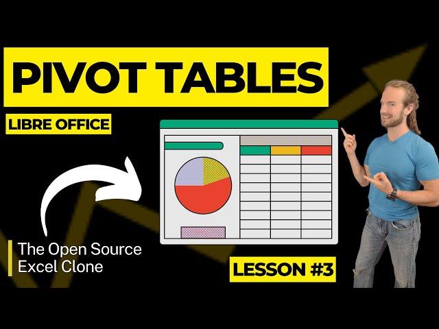 Pivot Tables Made EASY  - LibreOffice Calc Tutorials