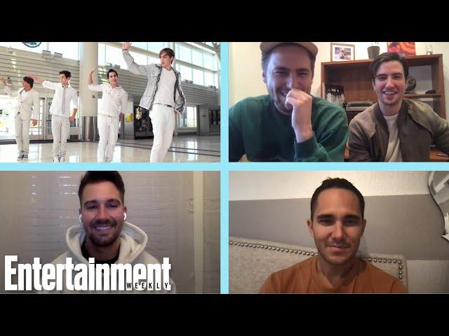 Big Time Rush Reacts To Their “Worldwide” Music Video 10 Years Later | Entertainment Weekly