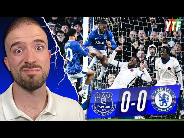 HARD FOUGHT FRUSTRATING DRAW! | Everton 0-0 Chelsea