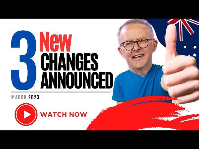 Australia Visa Updates 2023 | Australian Student visa Ratio | Big Changes in Job, Working Hours, PSW