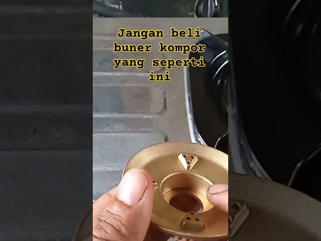 Cara pilih buner kompor gas sebelum membeli.