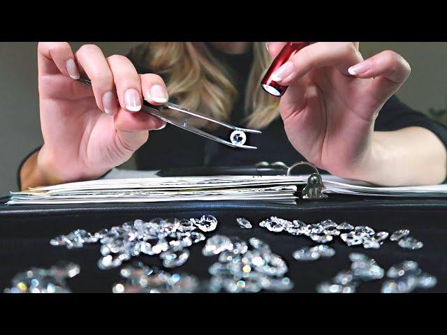 Diamonds & Dollars  ASMR • Unintelligible Whispers • Writing • Flipping Pages • Money