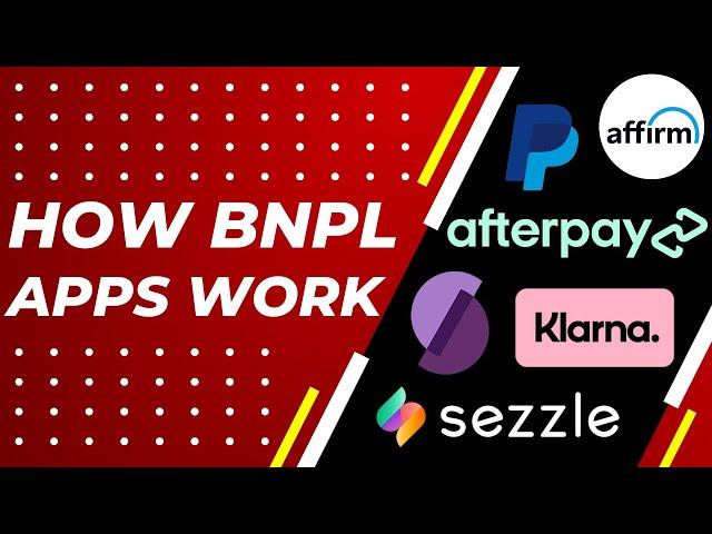 How Buy Now Pay Later (BNPL) Apps Work