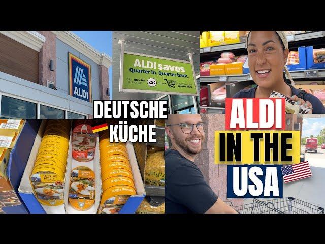 LOOKING FOR GERMAN FOODS AT AN "AMERICAN" ALDI | what is Deutsche Küche? 