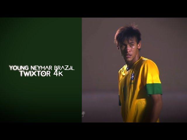 Young Neymar Jr Brazil 2012 Twixtor Clips (4K)